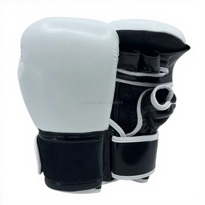 Guantes de Boxeo MMA Profesionales con Forma Especial, Forro Interior de Cuero Engrosado para Cierre, Ligeros, Transpirables, de Secado Rápido, Unisex - Product Image 1