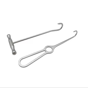 ตะขอเกี่ยวกระดูกขายดีที่สุด ตะขอเกี่ยวกระดูกแบบแมนนวล สแตนเลสสตีล ตะขอเกี่ยวกระดูกสำหรับศัลยกรรมกระดูก ได้รับการรับรองมาตรฐาน CE บริการ OEM คุณภาพสูง ตะขอเกี่ยวกระดูกรับประกัน 1 ปี - Product Image 4