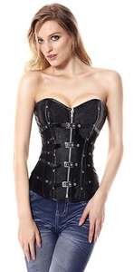 Corsés para mujer, sexys, moldeadores, modernos, de cuero, para tallas grandes, transpirables. - Product Image 5