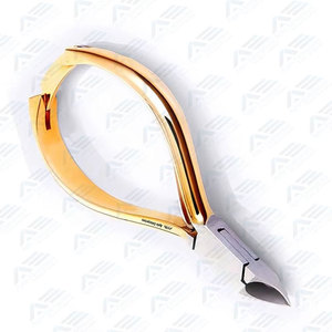 Cuticle Pusher Triangle Nail Pusher Peeler Scraper and Cuticle Nippers Professional Nail Cuticle Care Set - Product Image 2