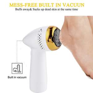 Ponceuse électrique pour pieds, exfoliant à vide, éliminateur de callosités, appareil de soin des pieds avec forte aspiration et élimination automatique des peaux mortes - Product Image 4