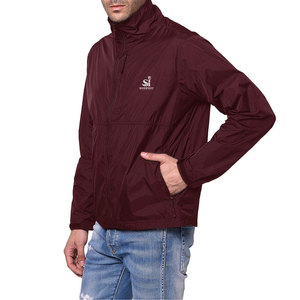 Affordable Price <b>Packable</b> Windbreaker <b>Jacket</b> Durable Fashion Wear <b>Jacket</b> Breathable Apparel Windbreaker - Product Image 3