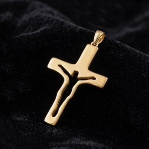 Pendentif Croix de Jésus-Christ en Argent Sterling 925, Relief 3D, Crucifix, Médaillon Commémoratif, Collier Pendentif Religieux, Bijoux Chrétiens - Product Image 2