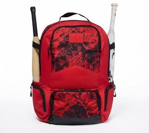 Sac à dos de sport résistant à l'eau pour le baseball, sac à bandoulière léger pour le hockey, le badminton et les voyages avec poche de rangement pour batte - Product Image 4