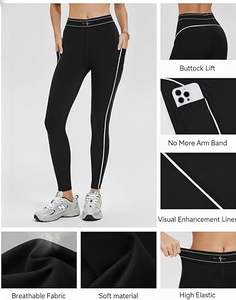 Conjuntos Deportivos de 2 Piezas para Mujer, Leggings de Cintura Alta con Sujetador Deportivo de Alto Impacto, Conjuntos de Yoga - Product Image 6