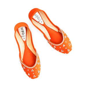 Fancy Orange Ladies Khusa EC8532 Zapatos planos cómodos - Product Image 1