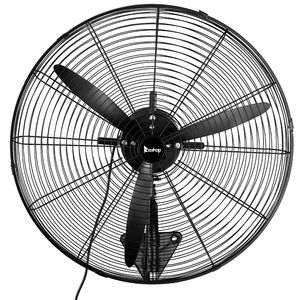 Ventilatore oscillante da parete MFJ EW65 da 26 pollici ad alta velocità, industriale, 4 velocità, ventilazione, motore 100% BLDC in rame, disponibile in AU e US - Product Image 1