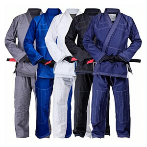 Professional BJJ Gi Uniform Set Pearl Weave Cotton Brazilian Jiu-Jitsu Kimono Jacket Pants Belt Martial Arts Training Suit - Product Image 5