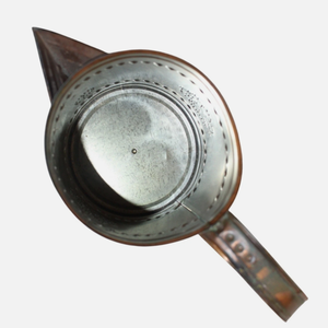 Pichet à eau en cuivre antique perforé, directement de l'usine, avec poignée en boucle, vente en gros, décoratif vintage en cuivre - Product Image 2