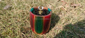 Brûleur d'encens Bakhoor en résine de luxe artisanal, nouveau design moderne pour le Ramadan, l'Aïd, décoration de la maison, cadeau festif - Product Image 4