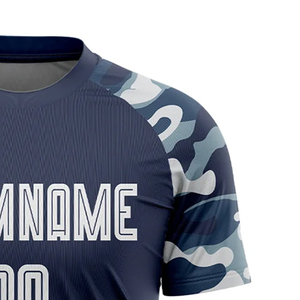 Maillot de football imprimé par sublimation, 100% polyester, impression numérique, manches courtes, service OEM ODM personnalisé, prix de gros - Product Image 4