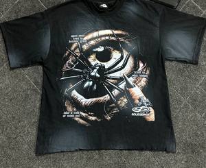 Camisetas Personalizadas de Estilo Urbano con Impresión por Sublimación para Hombre, Manga Corta, Corte Holgado, Estilo Boxy, con Dobladillo Desgastado y Gráficos - Product Image 1