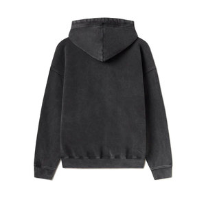 <b>Men's</b> <b>Sherpa</b> Lined Cotton Blend Fleece <b>Hoodie</b> Warm Hood Kangaroo Pocket Ribbed Cuffs Winter Casual Streetwear Fashion - Product Image 1