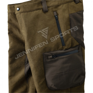 Pantalon Cargo Extensible Homme en Similicuir/Tissu Coton pour Randonnée, Chasse et Travail, Multi-Poches, Vente en Gros OEM - Product Image 4