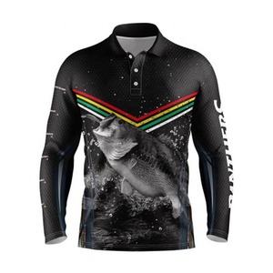 เสื้อโปโลตกปลา UPF50 ป้องกันรังสียูวี ผ้าสแปนเด็กซ์ โพลีเอสเตอร์ ระบายอากาศได้ดี แห้งเร็ว - Product Image 3