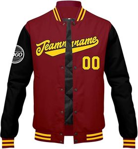 Fashion <b>Jackets</b> Quilted Lining Custom Chenille Patches Letterman College Mens <b>Bomber</b> <b>Baseball</b> Windproof Wool Varsity <b>Jacket</b> - Product Image 2