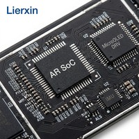 Lierxin LEX-AR-WG-V25 Lunettes Intelligentes IA à Immersion Argentée, Guide d'Ondes Optique, PCB de Pilote Ultra-Fin à 6-8 Couches, Micro LED MicroOLED