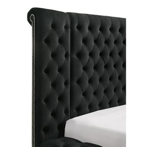 Lussuosa Testiera Imbottita per Letto Queen Size, Design Contemporaneo in Legno con Molteplici Scomparti di Stoccaggio - Product Image 5