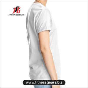 Women's Crew Neck Short Sleeve <b>T</b>-<b>Shirt</b> Solid Color Breathable Knitted Cotton Casual Wear - Product Image 3