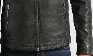 Chaquetas de Cuero Genuino para Hombre, Personalizadas, Transpirables, de Alta Calidad y Bajo Precio, Modelo 2026, Chaqueta Impermeable para Motociclistas - Product Image 5