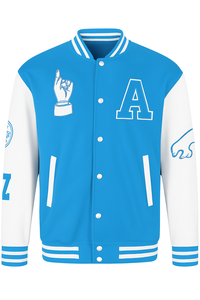 Ventes chaudes - Vestes pour hommes avec broderie chenille personnalisée, manches en cuir, bomber, baseball, letterman, vestes universitaires - Product Image 5