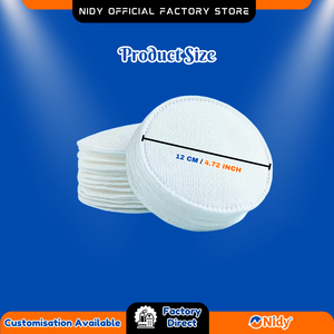 NIDY Tampons absorbants doux jetables non tissés pour spa, salon, bien-être, soins du visage, démaquillage, beauté, soins personnels - Product Image 4