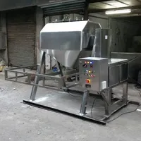 Mélangeur octogonal en acier inoxydable Micron India, capacité 500L, puissance 5kW, 440V, type rotatif, mélange uniforme de poudre sèche pour aliments