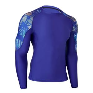 Five B OEM/ODM Customized Design MMA Anime Rash Guard Bjj Compression Shirts With Your Logo Gym USA Size Rash Guard For Men - Product Image 2