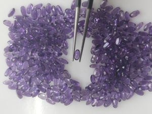 Amatista Natural Africana, Corte Marquesa de 4x2MM, Gema Suelta de Color Púrpura Intenso de la Mejor Calidad para Joyería - Product Image 5