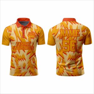 Tissu respirant imprimé par sublimation pour chemises unisexes, anti-décoloration, polyester/coton - Product Image 1