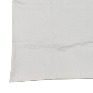 Camiseta Blanca de Algodón Elástica de Corte Regular con Bordado, Serigrafía, Logotipo Personalizado, Estilo Casual Urbano, Cuello Redondo - Product Image 2
