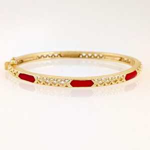 Colorful Brass Resin Bangles Light Turquoise Color Fashion Jewelry Best Gift for <b>Girlfriend</b> Product Manufacturer From India - Product Image 1
