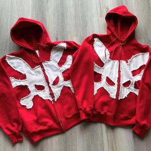Sudadera con Capucha Personalizada con Logotipo, 100% Algodón, Servicio de Lavado Ácido, Ecológica, Resistente al Viento, Sudadera con Capucha de Alta Calidad para Hombre, Corte Regular, Forro Polar - Product Image 3