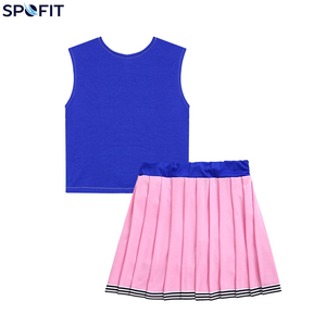 Uniformes de Animadoras al por Mayor para Mujer, Tallas Grandes, con Logotipo Personalizado, 100% Poliéster, Diseño Sublimado, Spandex - Product Image 6