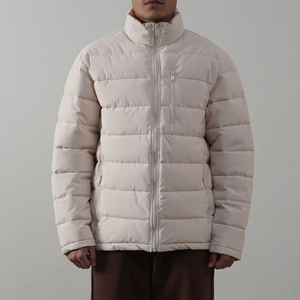 Chaqueta de Plumón para Hombre de Alta Calidad, Nueva, Moderna, para Invierno, Elegante, Resistente al Viento, con Cierre Frontal de Cremallera - Product Image 5