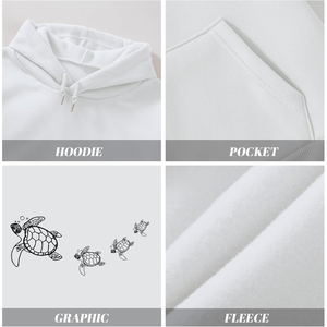เสื้อฮู้ดดี้ผู้หญิงดีไซน์ใหม่ทันสมัย สีคอรัล ทรงโอเวอร์ไซส์ ครอปสั้น ผลิตจากผ้าฝ้ายฟลีซ 100% เป็นมิตรต่อสิ่งแวดล้อม น้ำหนักเบา ไม่ยับง่าย ระบายอากาศได้ดี - Product Image 6