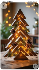 Base de Madera Natural de Lujo para Árbol de Navidad, Decoración Ecológica para el Hogar, Directo de Fábrica por Barkah Star - Product Image 5