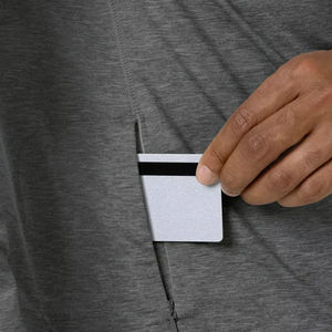 Chemise de travail médicale à manches longues pour homme, tissée, extensible, à porter sous les blouses, pour infirmiers - Product Image 2