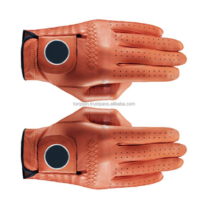 Gants de golf en cuir de qualité supérieure, accessoires de golf avec poignée antidérapante, matériau respirant et ajustement confortable pour les professionnels - Product Image 6