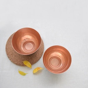 Tazón de Cobre Hecho a Mano de Primera Calidad, Diseño Contemporáneo para Frutas y Verduras, Precio Razonable, Tazones para Servir en Cobre - Product Image 3