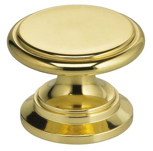 Excellent solid <b>Brass</b> Round <b>Knob</b> Color <b>Brass</b> Wardrobe Cabinet <b>Knobs</b> Durable Modern Classic Bedroom Room And Hotel Home interior - Product Image 4