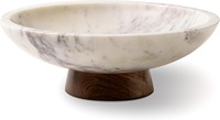 Bols en bois faits à la main avec base en laiton, design minimaliste, pour servir les aliments, offrir en cadeau