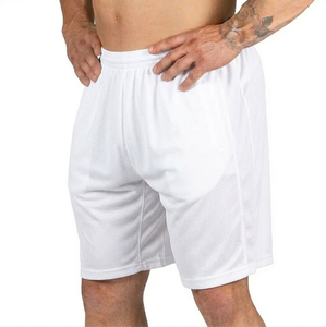 Shorts de sport pour hommes en toile premium, respirants, séchage rapide, fitness, gym, couleur unie, 100% polyester, très demandés - Product Image 3