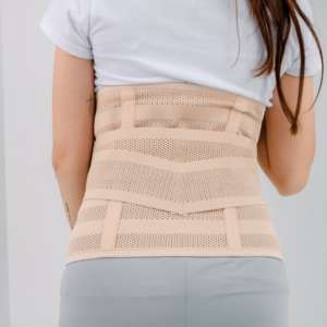 Excelente Faja Postparto Ajustable, Cómoda, Transpirable y Lavable, de Poliéster y Esponja, para la Recuperación Materna - Product Image 1