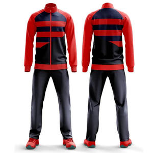 Performance Training Sport Tracksuit <b>Custom</b> OEM Logo Sublimation Manufacturing Breathable Fabric Team Wear For Men Athletes Plus - Product Image 1