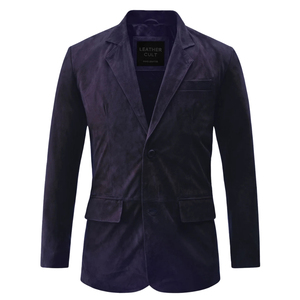 เสื้อแจ็คเก็ตหนังกลับผู้ชายแบบกระดุมเดี่ยว ปกเสื้อพับได้ ยี่ห้อ Leather Cult - Product Image 4