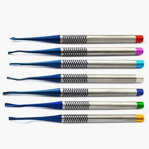Juego de 7 Elevadores Dentales Manuales PDL de Acero Inoxidable Alemán - Product Image 5
