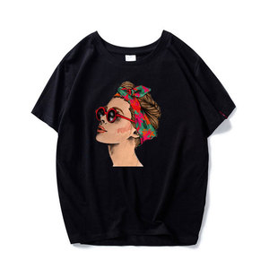 Camiseta Casual para Mujer, Cuello Redondo, Manga Corta, Corte Ajustado, Color Sólido, Secado Rápido, Transpirable, Ecológica, Anti-UV, Estampado por Transferencia de Calor - Product Image 1