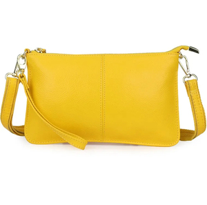 Nouveau style de sac à main en cuir de vachette pour femme, peut contenir un téléphone portable, petit sac à téléphone en cuir véritable, sac à main pour femme - Product Image 3