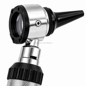 Set de Diagnóstico Profesional de Otoscopio de Acero Inoxidable, Instrumento Manual para Examen de Oído, Múltiples Espéculos, Fibra Óptica, Cirugía ORL - Product Image 3